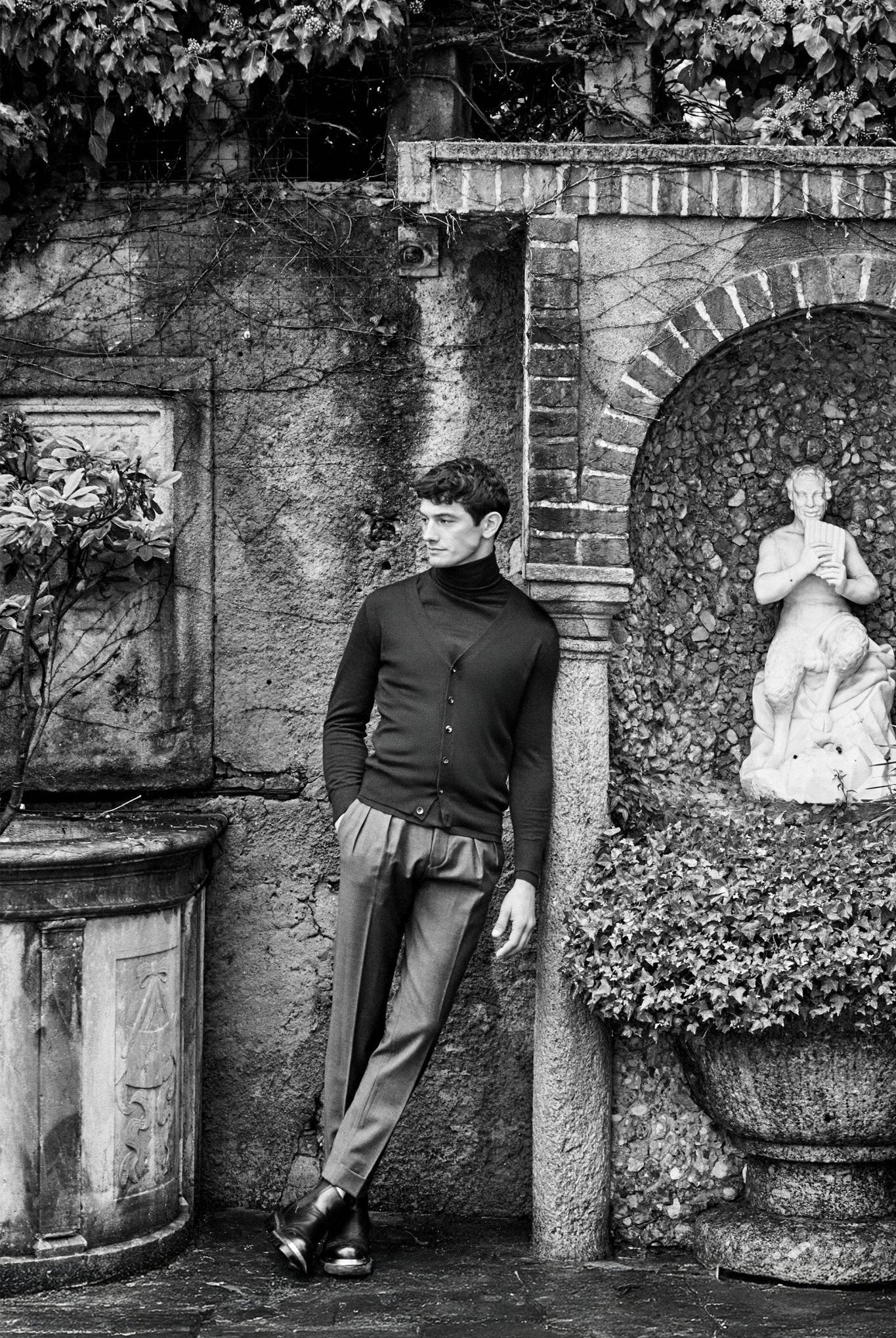 Cardigan Freeman In Lana Merino - autore - au Maglioni