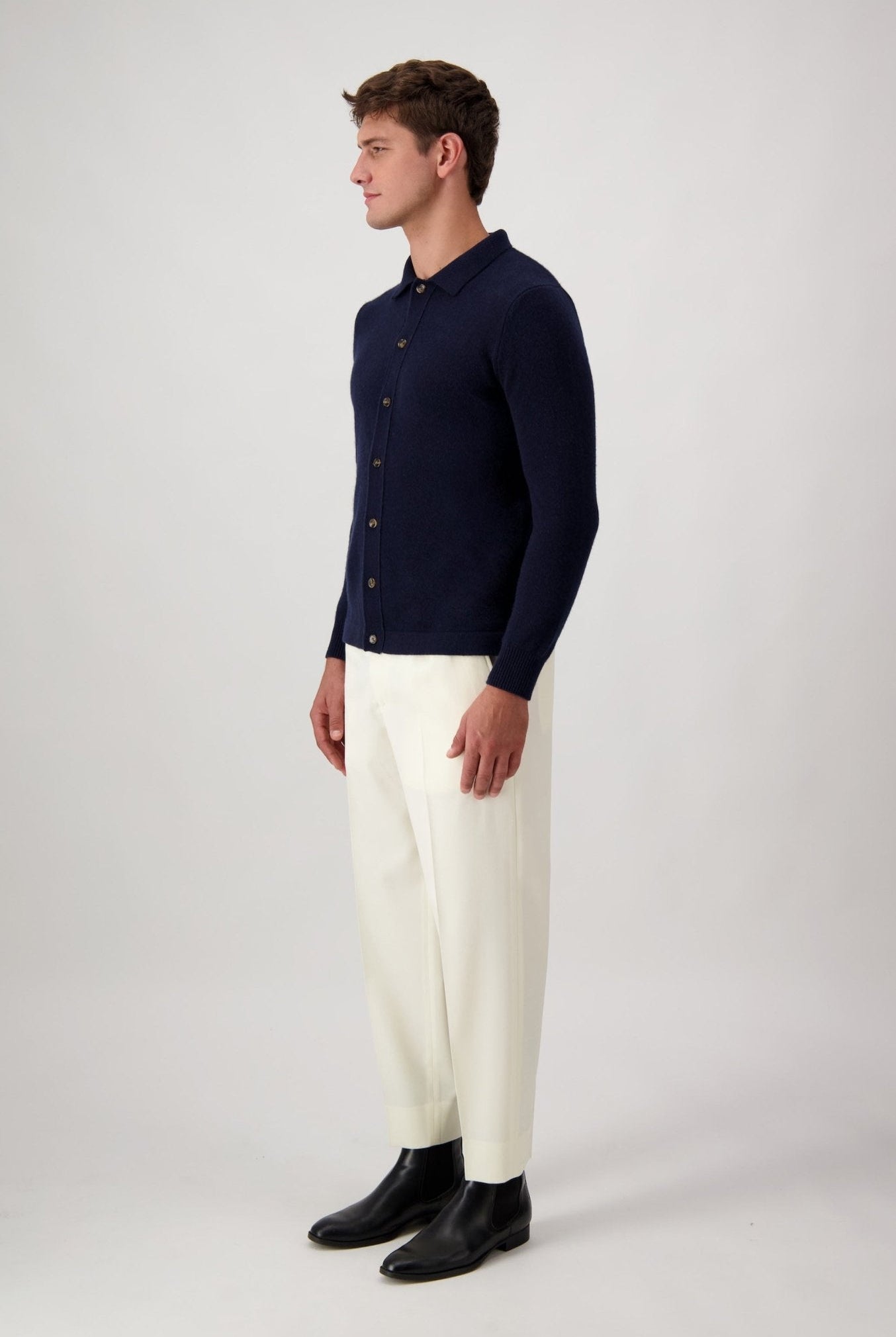 Cardigan Mcllroy In Lana E Cashmere - autore - au Maglioni