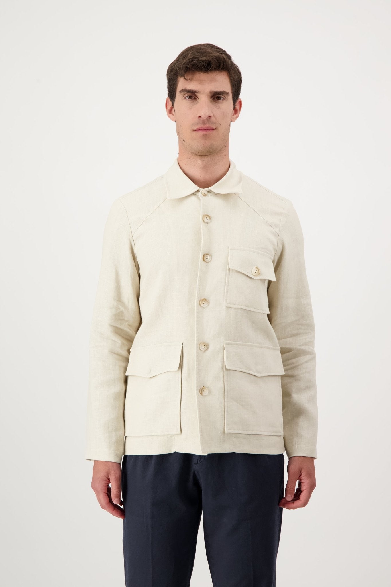 Giacca Fiennes in Lino - autore - au Giacche