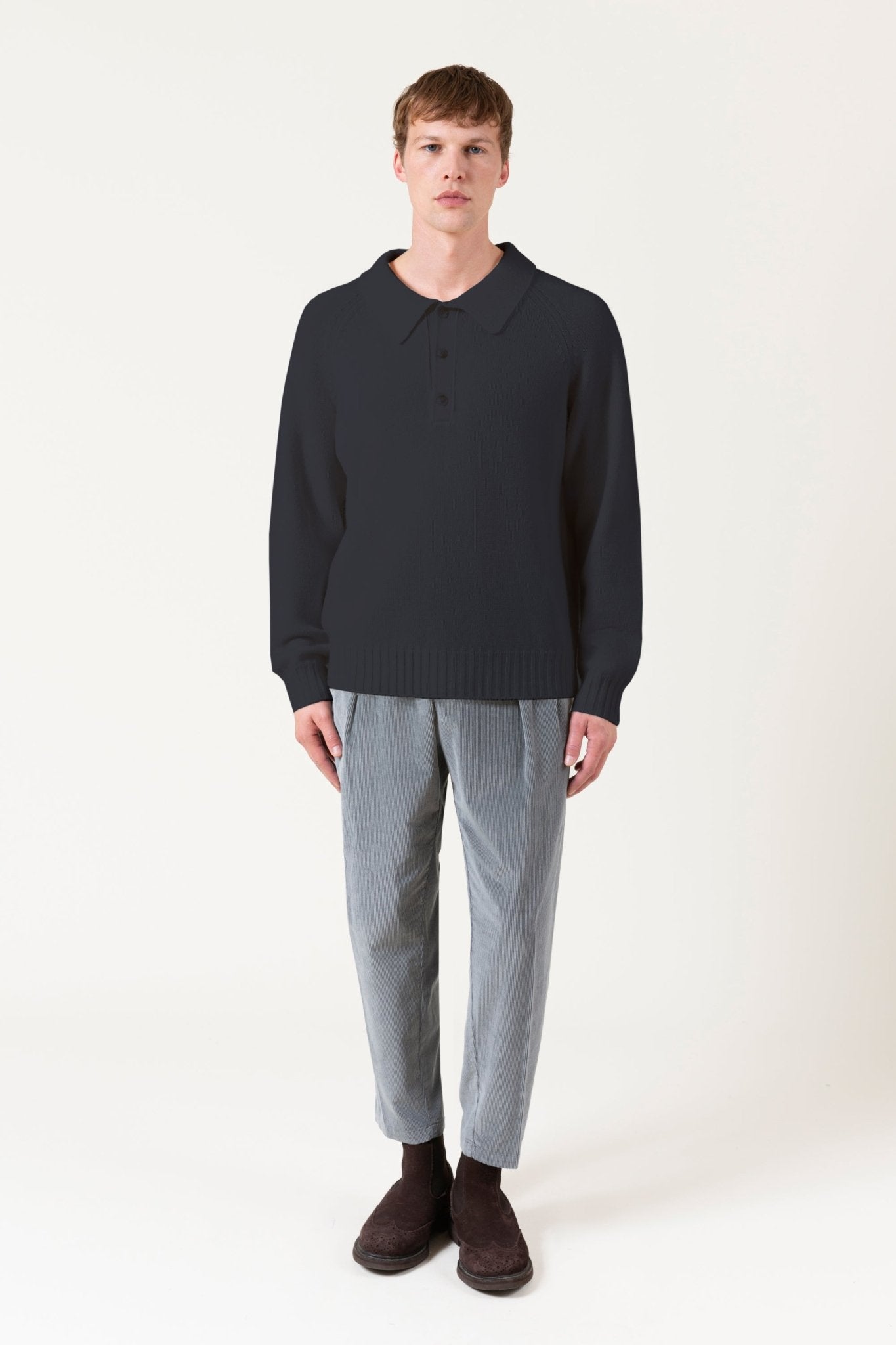 Maglia Polo Burton In Lana E Cashmere - autore - au Maglioni