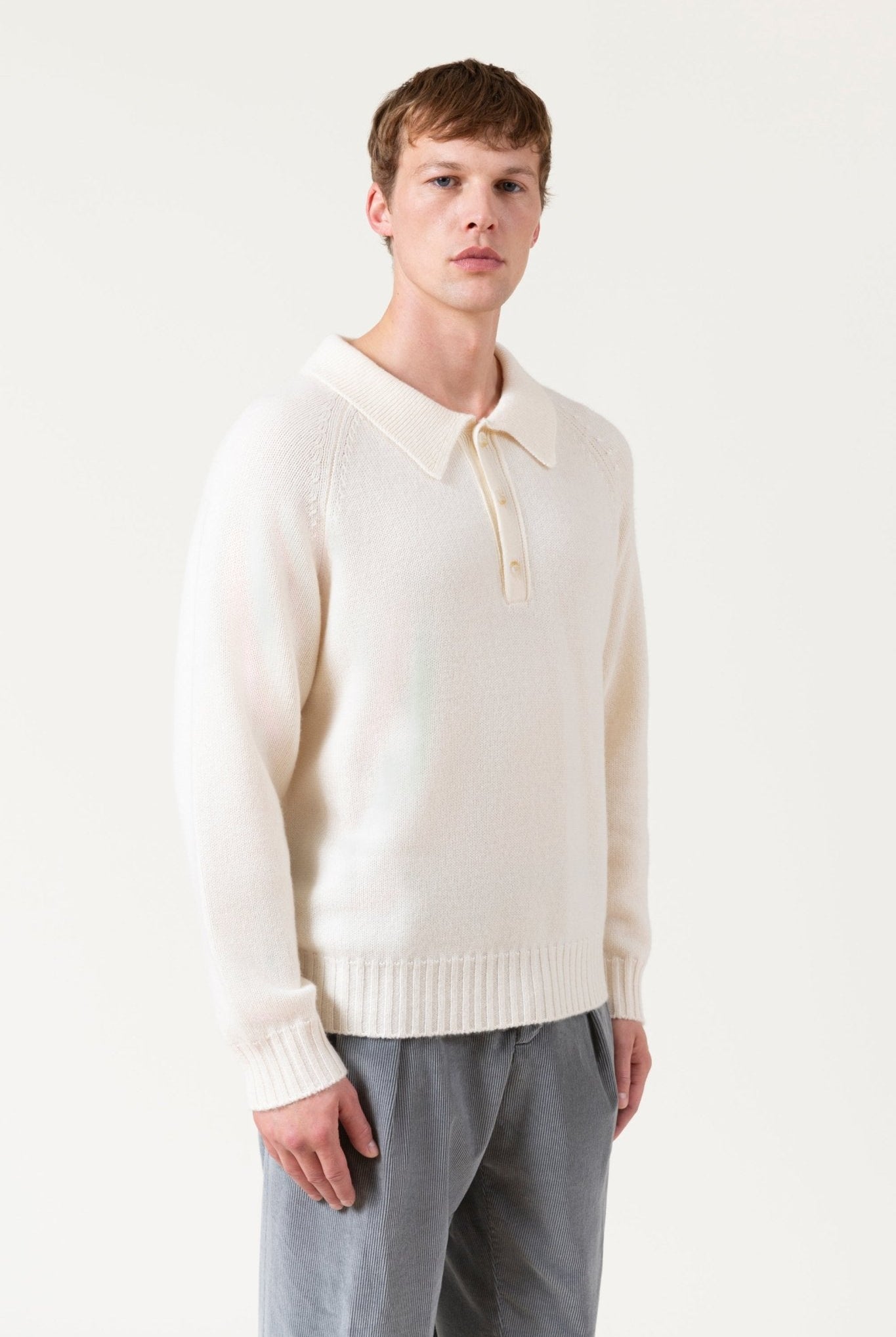 Maglia Polo Burton In Lana E Cashmere - autore - au Maglioni