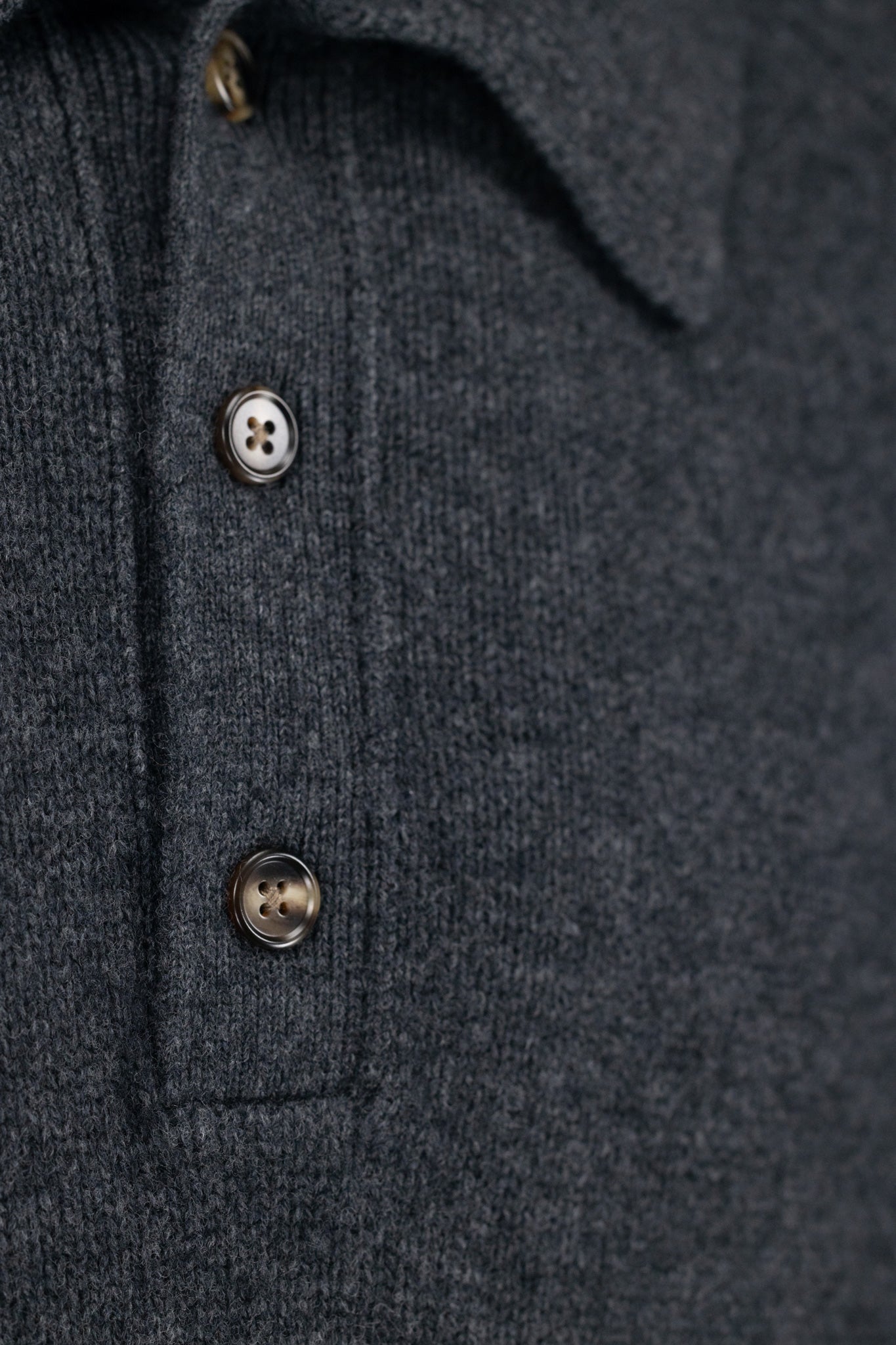 Maglia Polo Burton In Lana E Cashmere - autore - au Maglioni