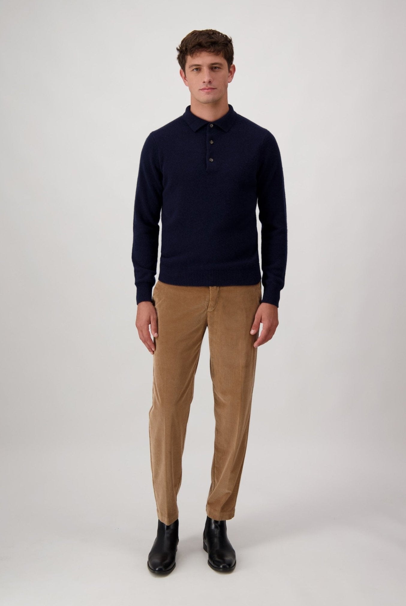 Maglia Polo Scheffler In Lana E Cashmere - autore - au Maglioni