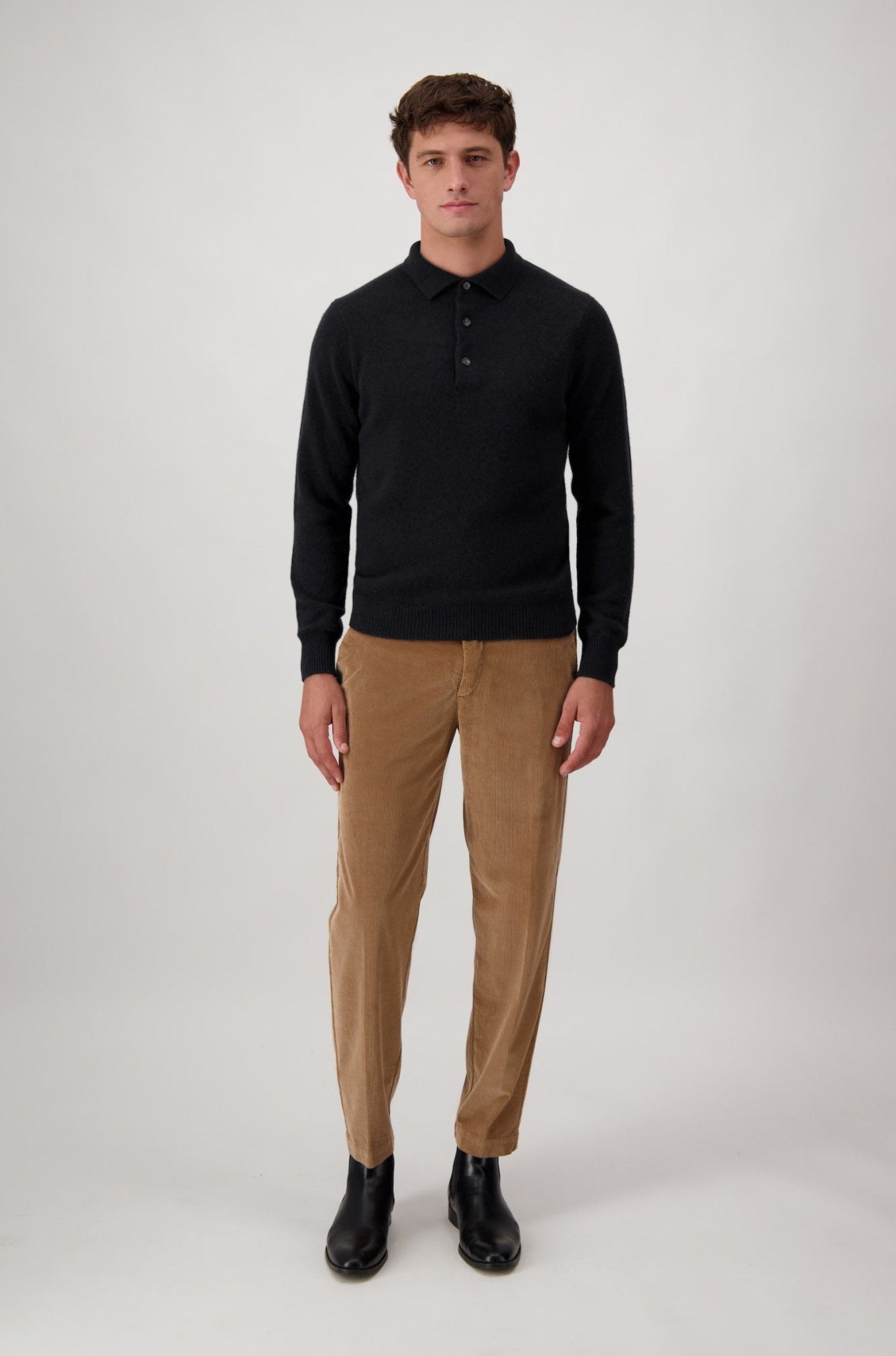 Maglia Polo Scheffler In Lana E Cashmere - autore - au Maglioni