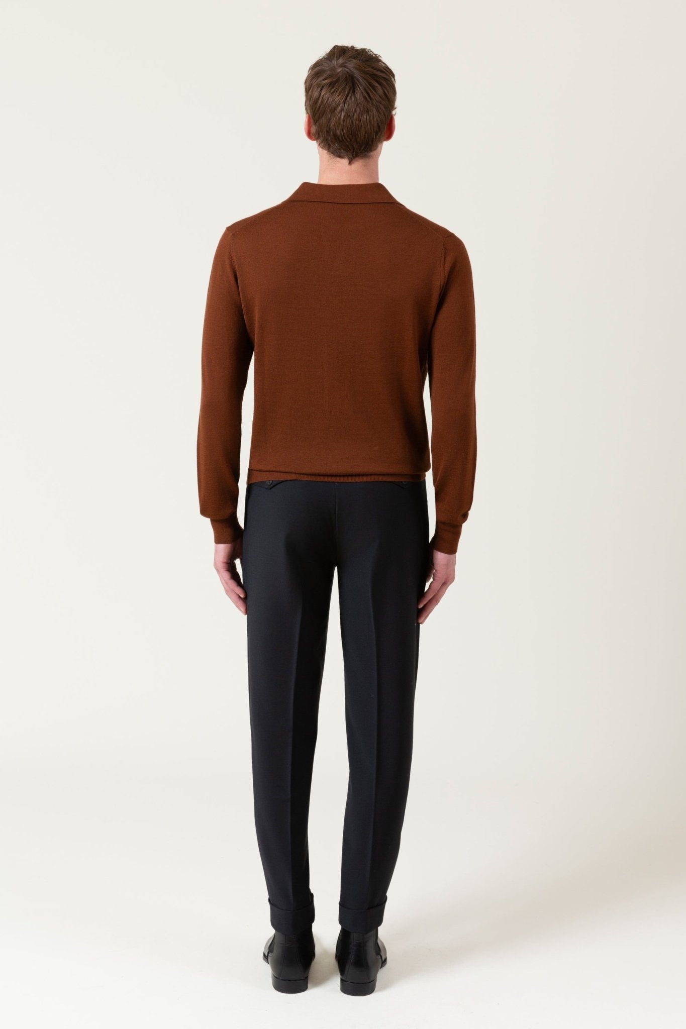 Maglia Polo Stewart In Lana Merino - autore - au Maglioni