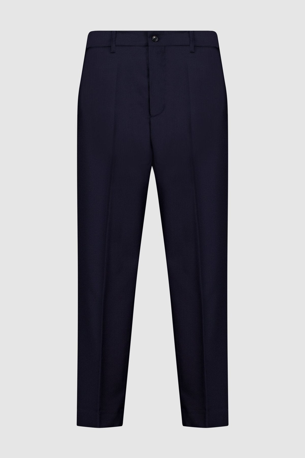 Pantalone Basquiat In Lana blu - autore - au Pantaloni