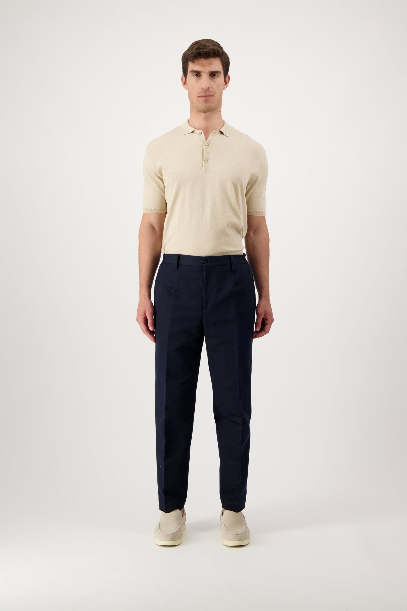 Pantalone Livingstone in Cotone e Lino - autore - au Pantaloni