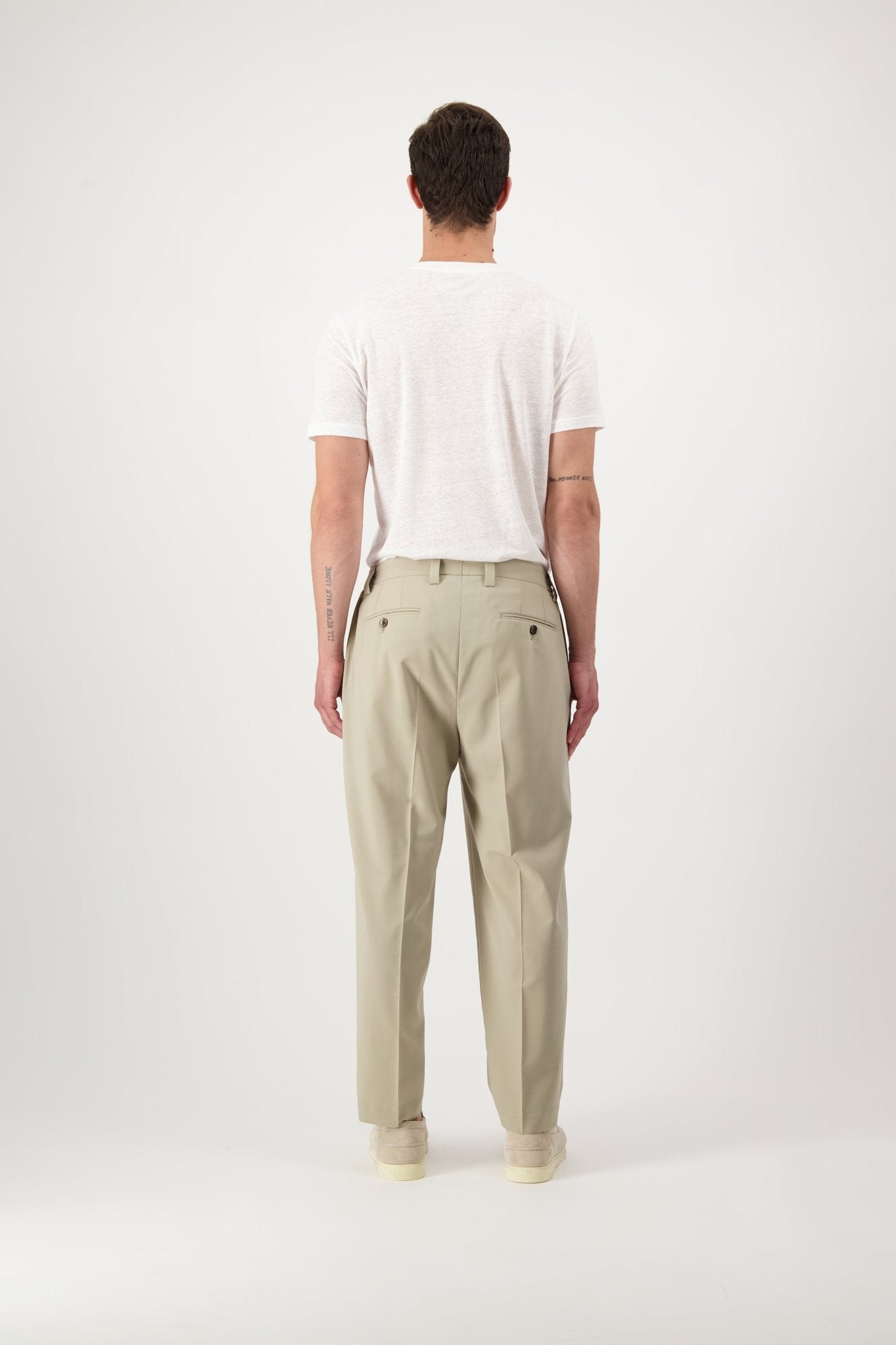 Pantalone Livingstone in Lana Vergine - autore - au Pantaloni