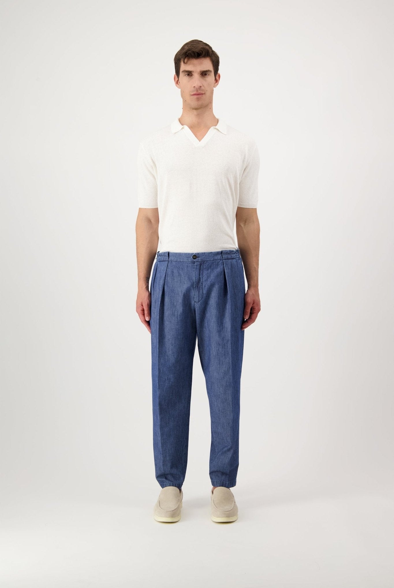 Pantalone Portobello in Denim - autore - au Pantaloni