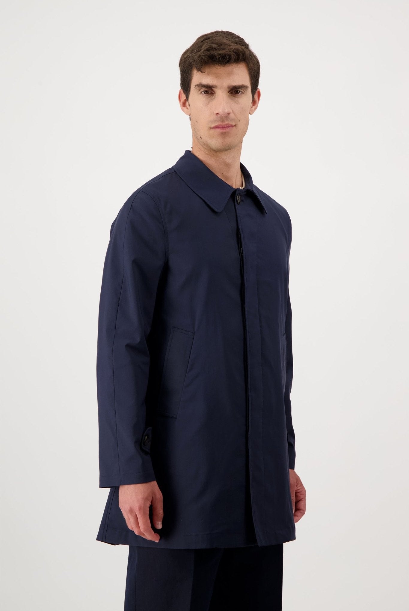 Trench Horn in Cotone - autore - au Trench