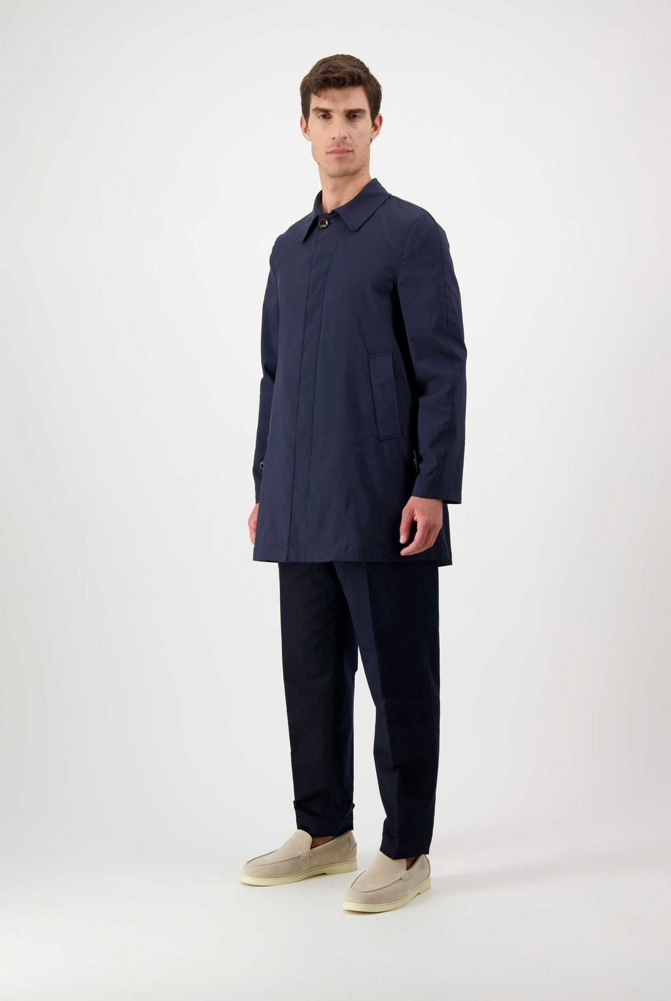 Trench Horn in Cotone - autore - au Trench