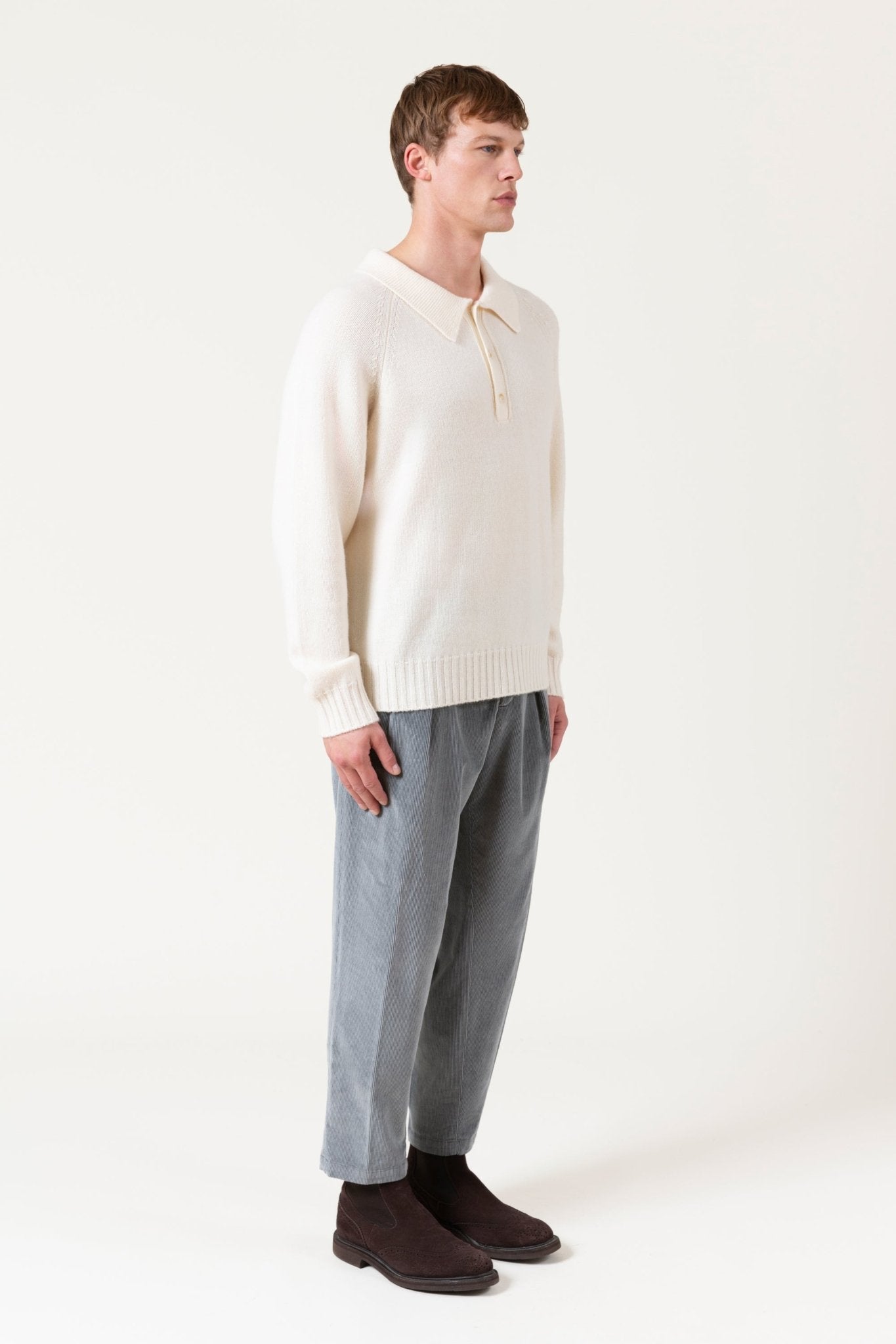 Maglia Polo Burton In Lana E Cashmere - autore - au Maglioni