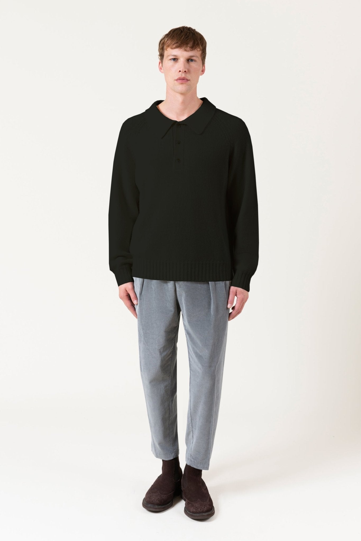 Maglia Polo Burton In Lana E Cashmere - autore - au Maglioni