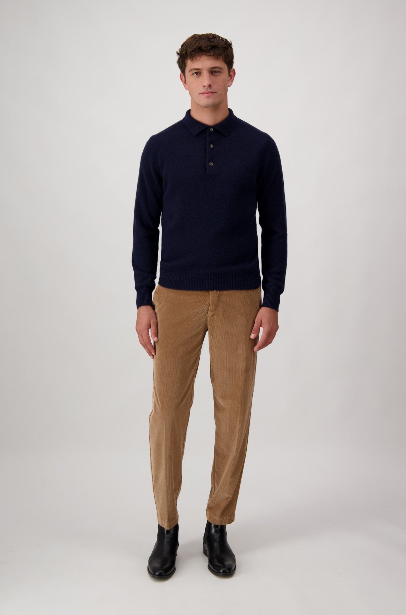 Maglia Polo Scheffler In Lana E Cashmere - autore - au Maglioni