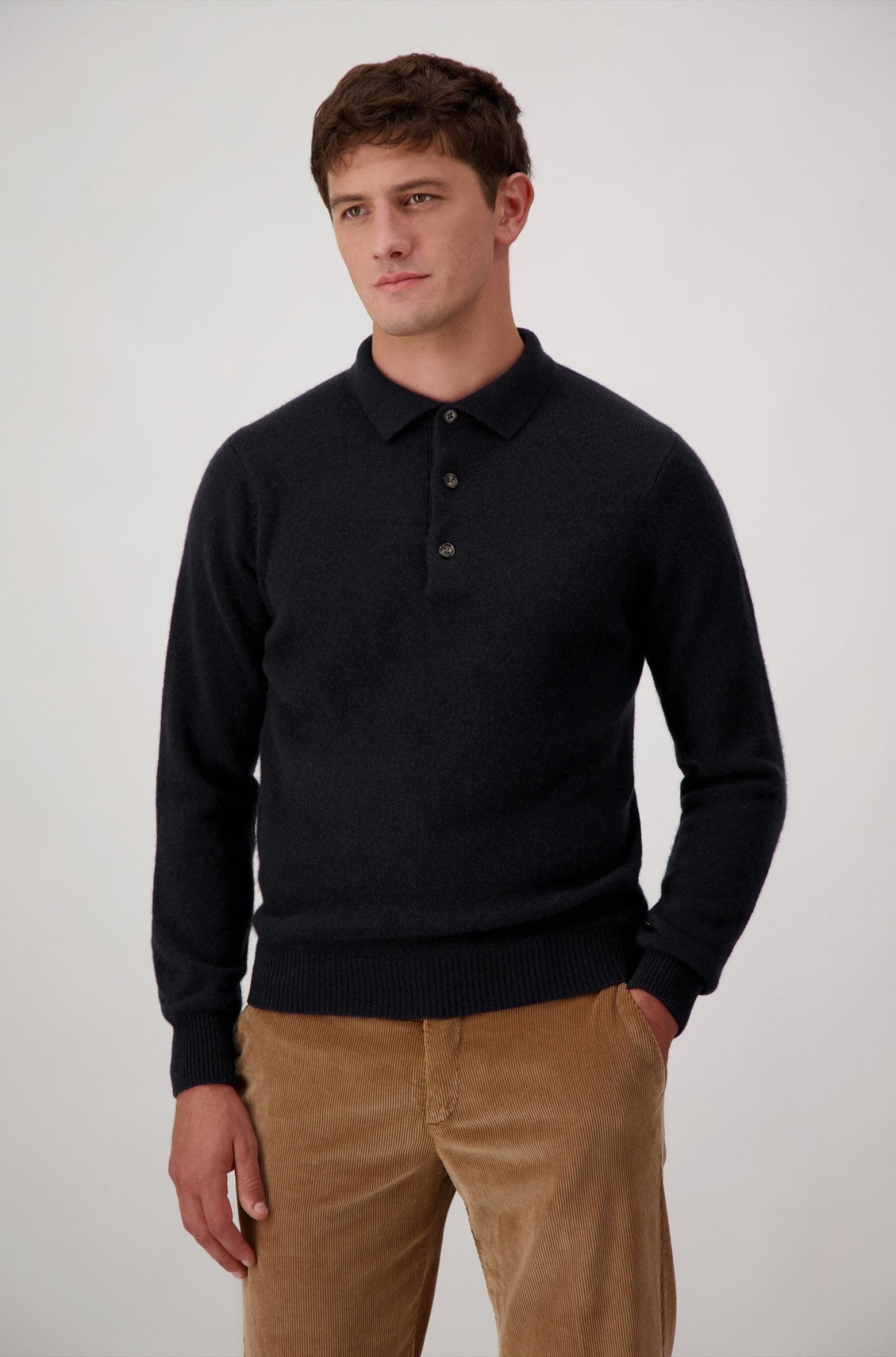 Maglia Polo Scheffler In Lana E Cashmere - autore - au Maglioni