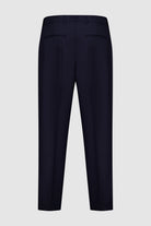 Pantalone Basquiat In Lana blu - autore - au Pantaloni