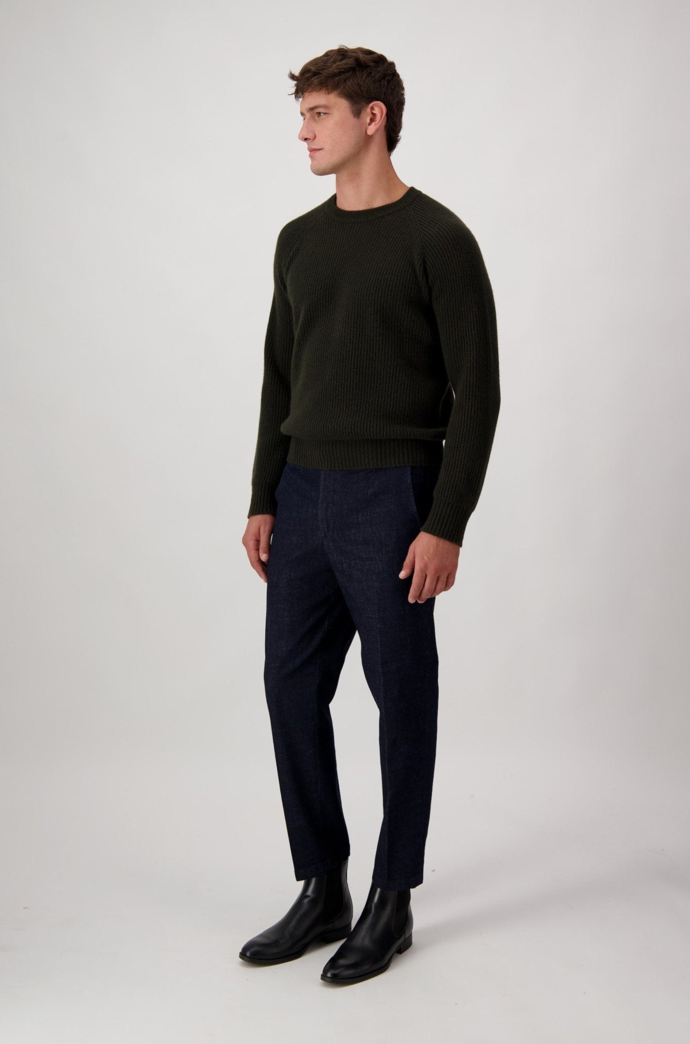 Pantalone Dafoe In Denim - Autore Pantaloni