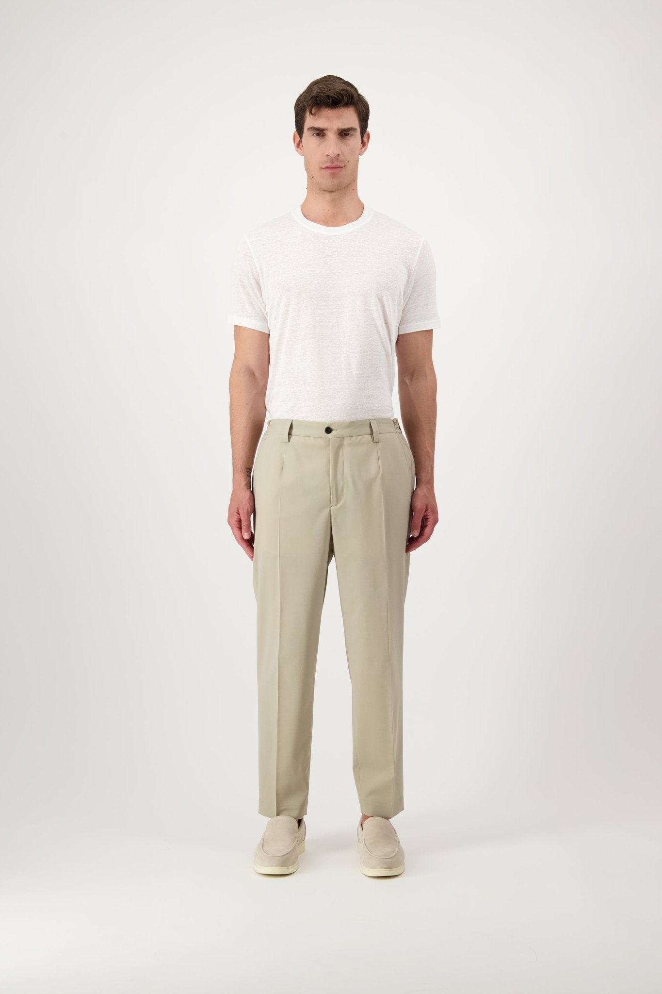 Pantalone Livingstone in Lana Vergine - autore - au Pantaloni