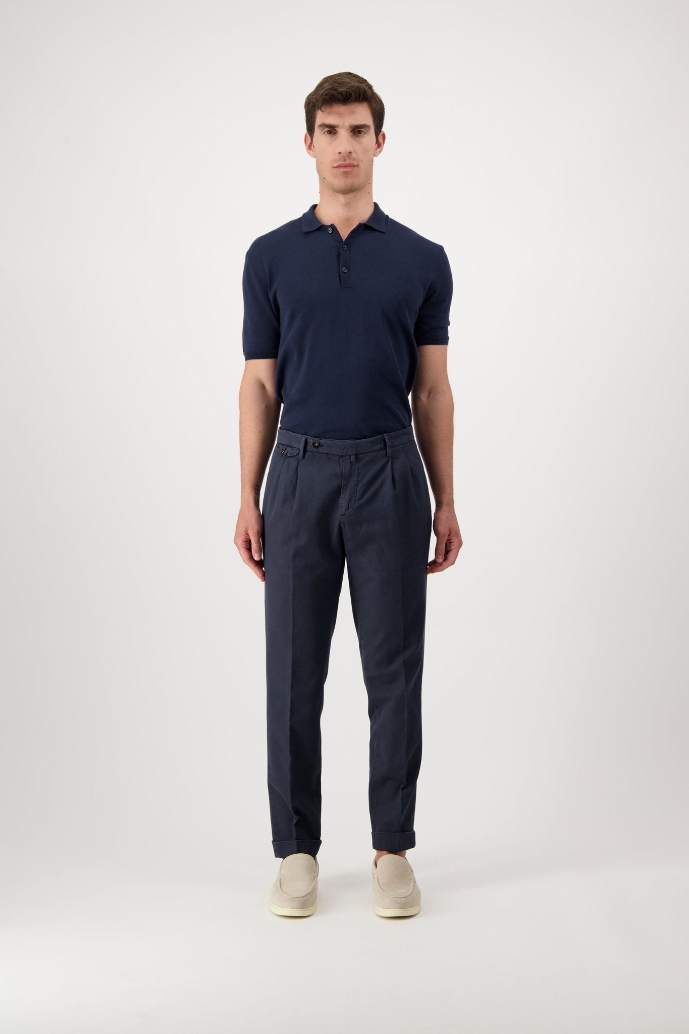 Pantaloni Grant in Cotone e Lino - autore - au Pantaloni