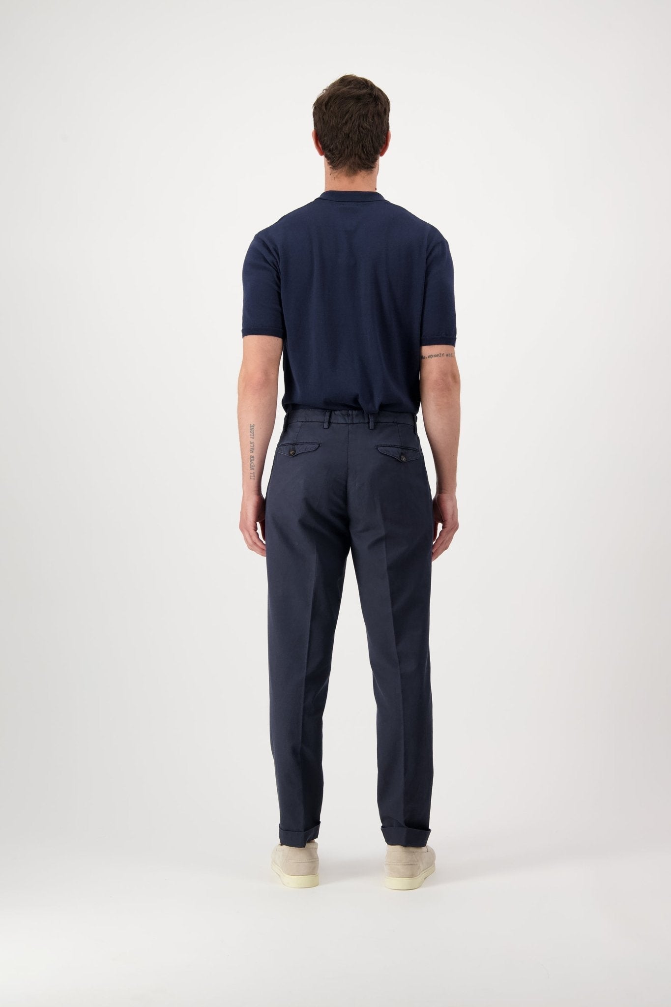 Pantaloni Grant in Cotone e Lino - autore - au Pantaloni