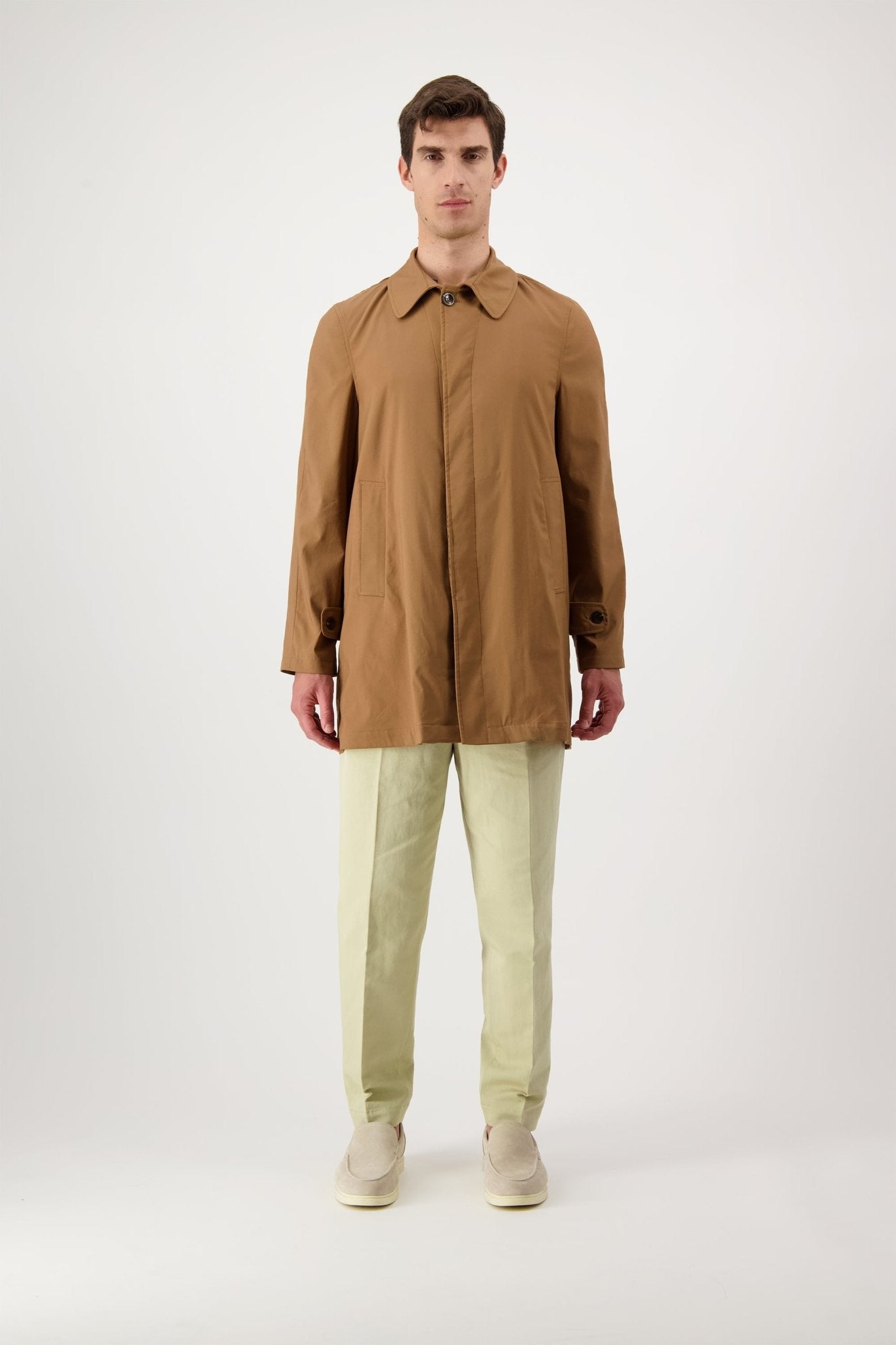 Trench Horn in Cotone - autore - au Trench